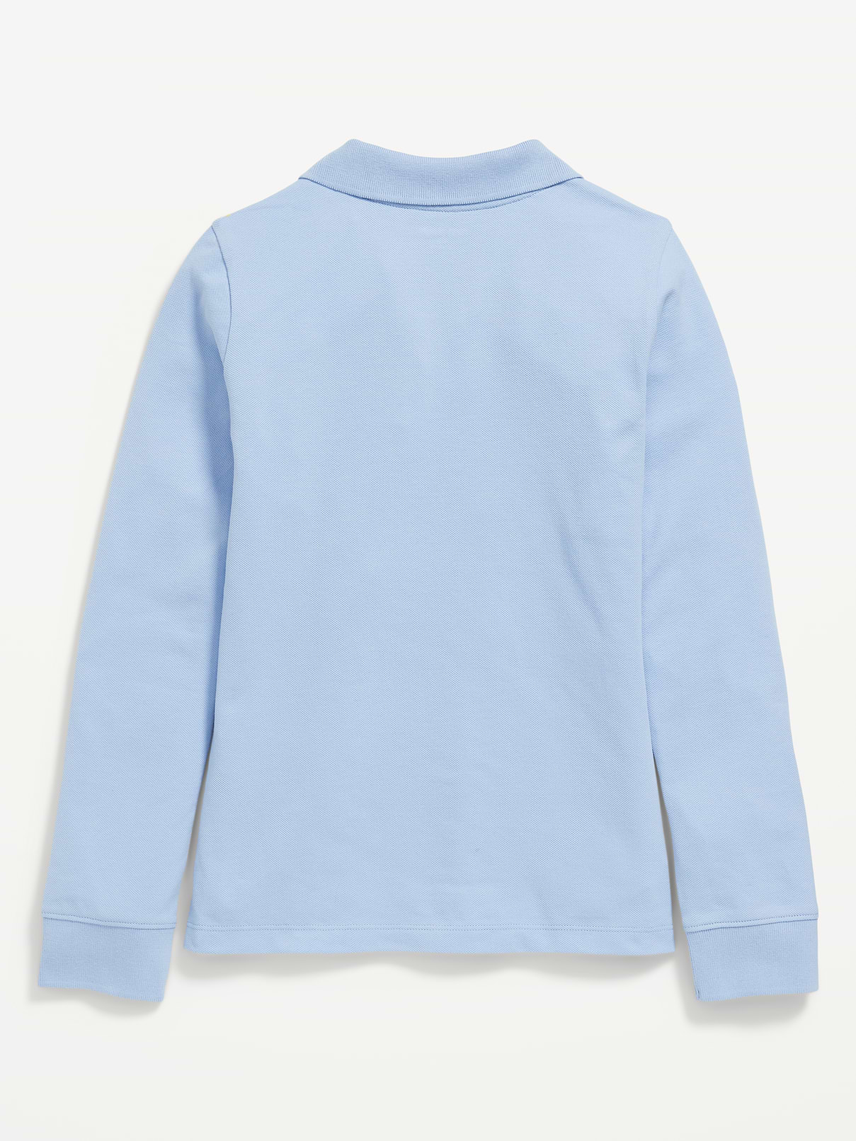 Image 3 of 4, Uniform Pique Polo Shirt for Girls