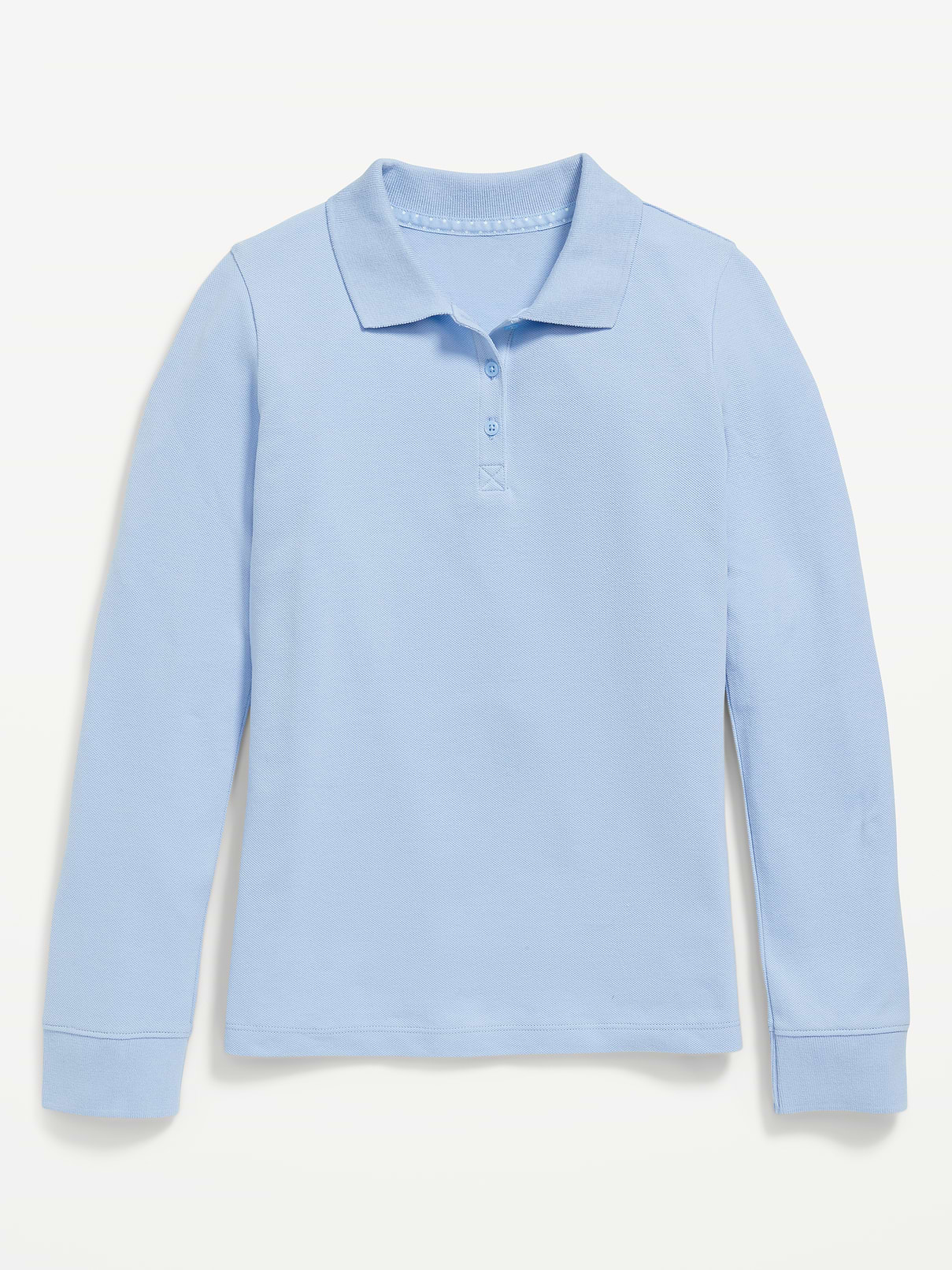 Image 2 of 4, Uniform Pique Polo Shirt for Girls
