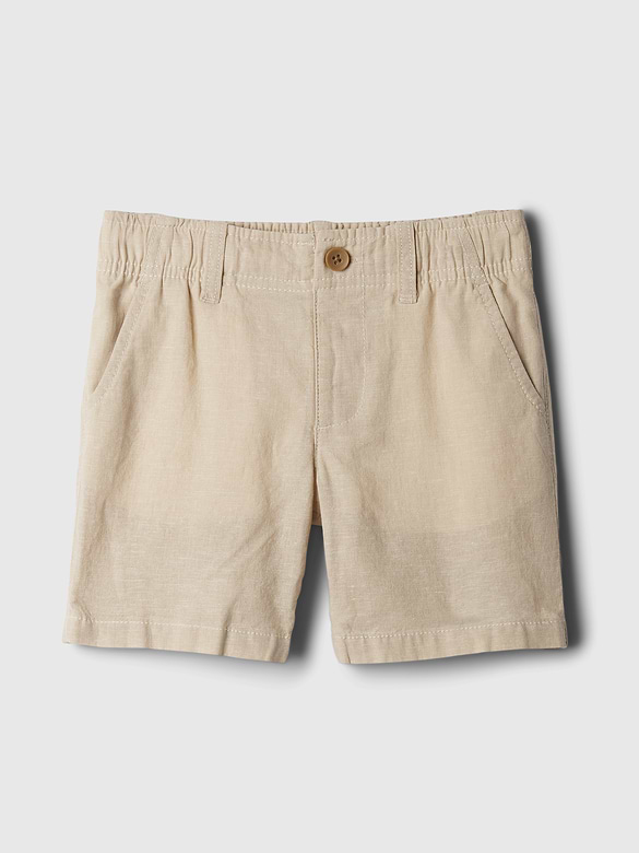 Baby & Toddler Linen-Cotton Shorts