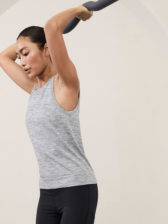 In Motion Seamless Heather Tank