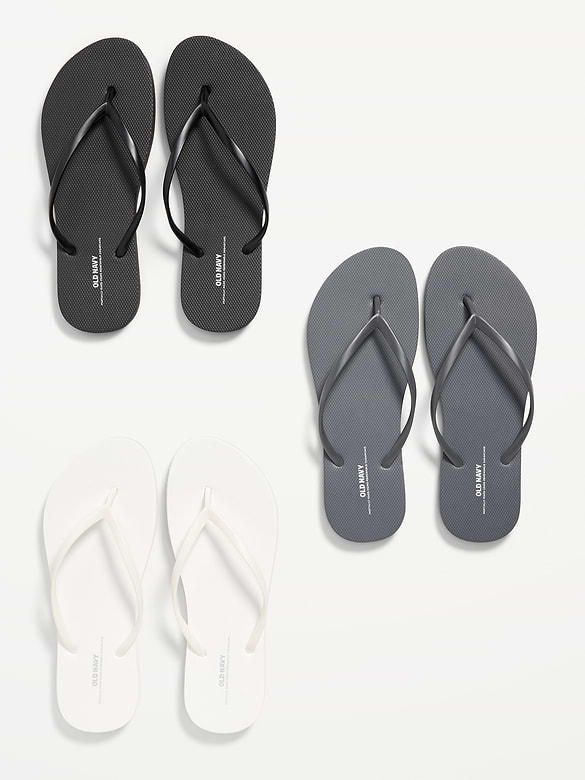 Flip-Flop Sandals 3-Pack (Partially Plant-Based)