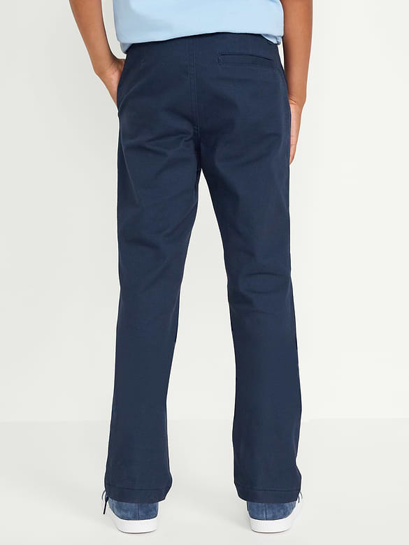 Slim School Uniform Chino Pants for Boys