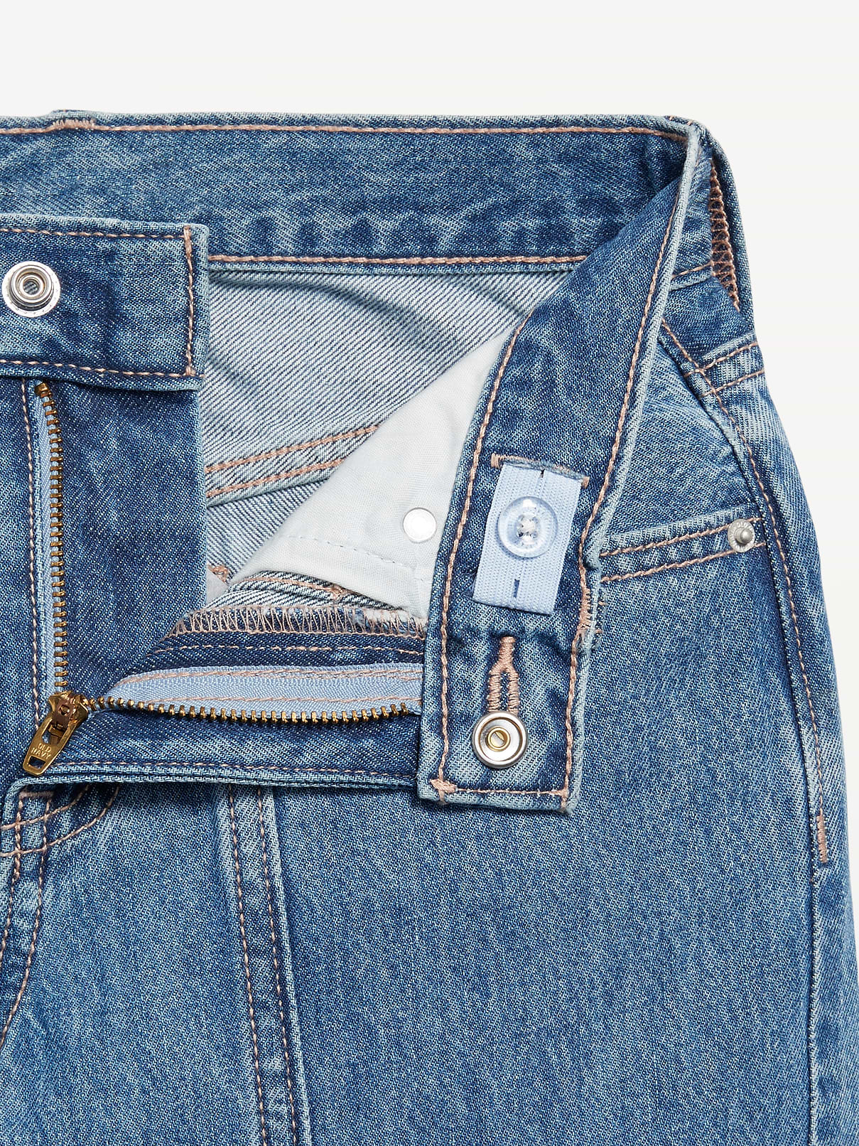 Image number 5 showing, High-Waisted Super Baggy Wide-Leg Cargo Jeans for Girls