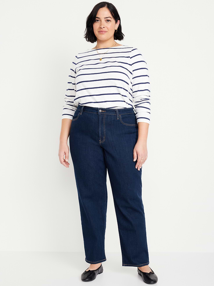 Image number 8 showing, High-Waisted Wow Loose Jeans