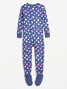 Image 2 de 2, Pyjama une-pièce moulant à pieds à glissière pour tout-petit et bébé