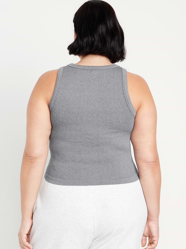 Image number 8 showing, Exhale Seamless Fitted Rib Tank