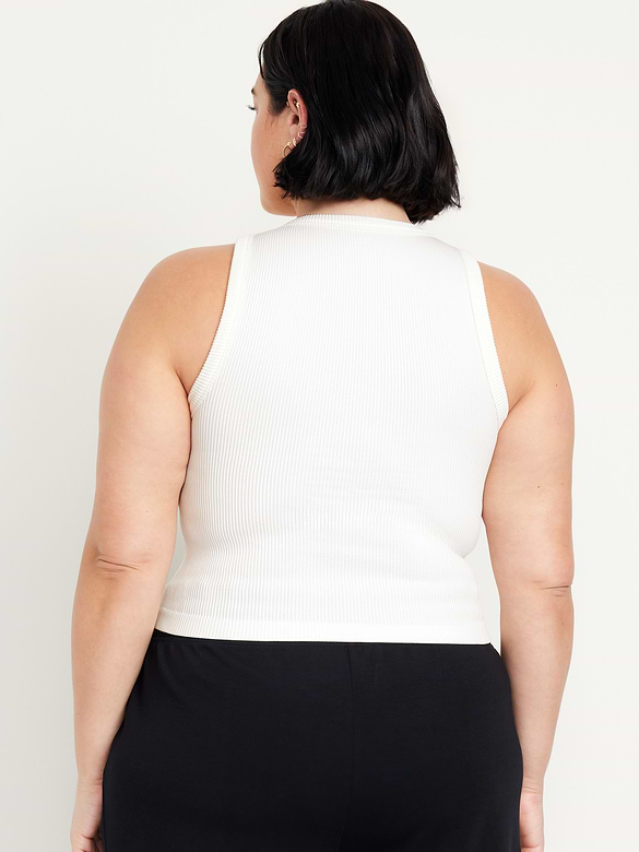 Exhale Seamless Fitted Rib Tank