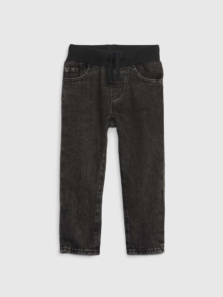 Image number 1 showing, Baby & Toddler Pull-On Slim Jeans