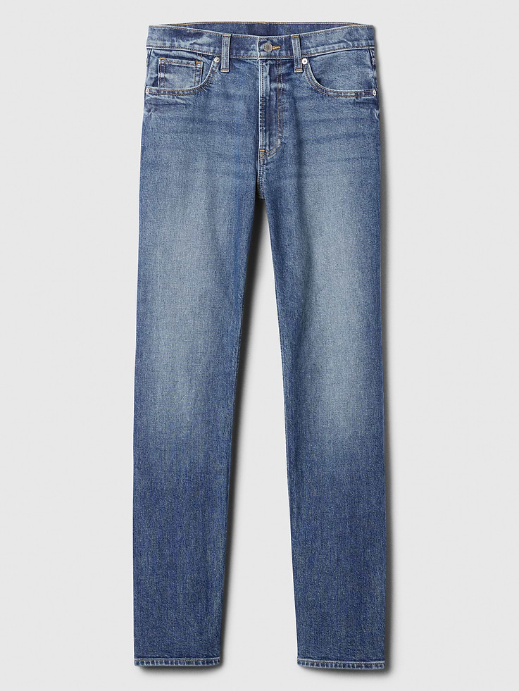 Image 7 of 7, High Rise '90s Slim Straight Jeans