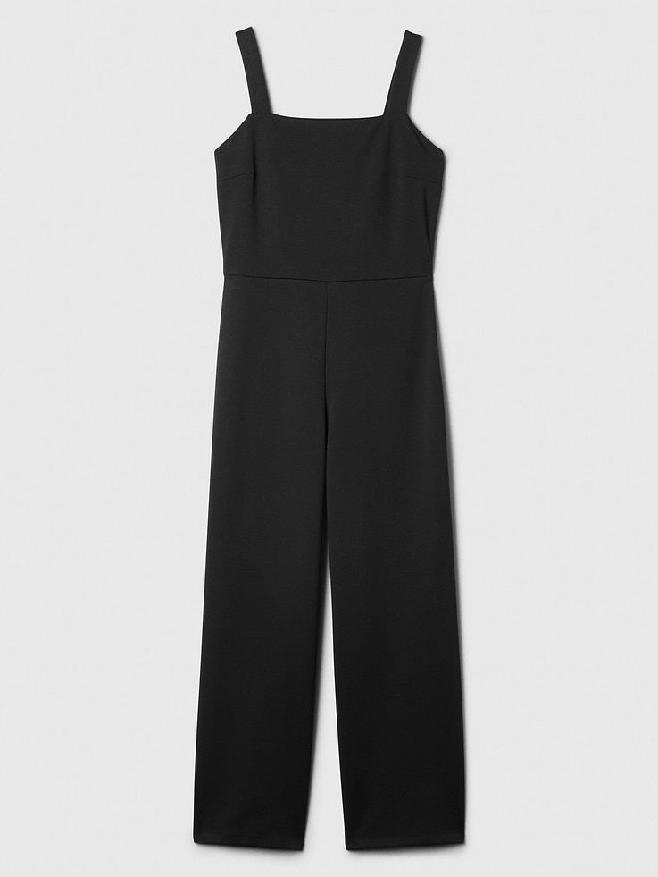 Image 6 of 6, Ponte Squareneck Jumpsuit