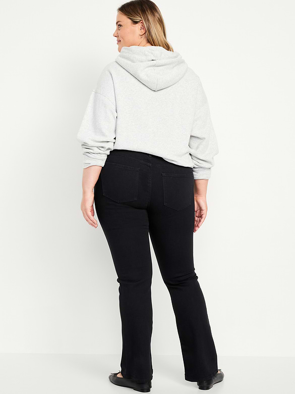 Mid-Rise Wow Boot-Cut Jeans