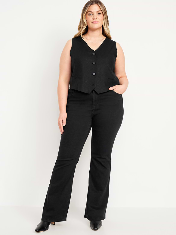 High-Waisted Wow Flare Jeans
