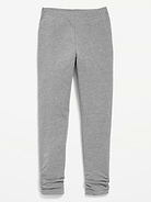 Image number 1 showing, High-Waisted Side Ruched Leggings for Girls