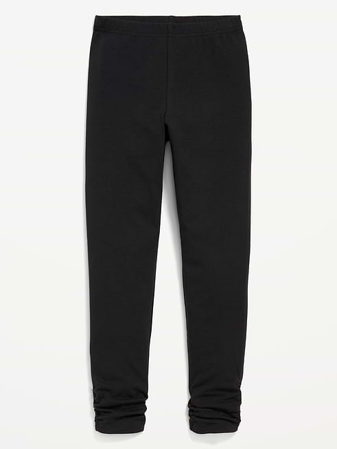 High High-Waisted Side Ruched Leggings for Girls on clearance at Old Navy — 30% off