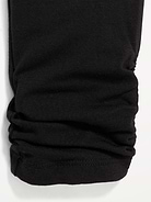 L'image numéro 3 présente Legging à taille haute froncé sur le côté pour fille
