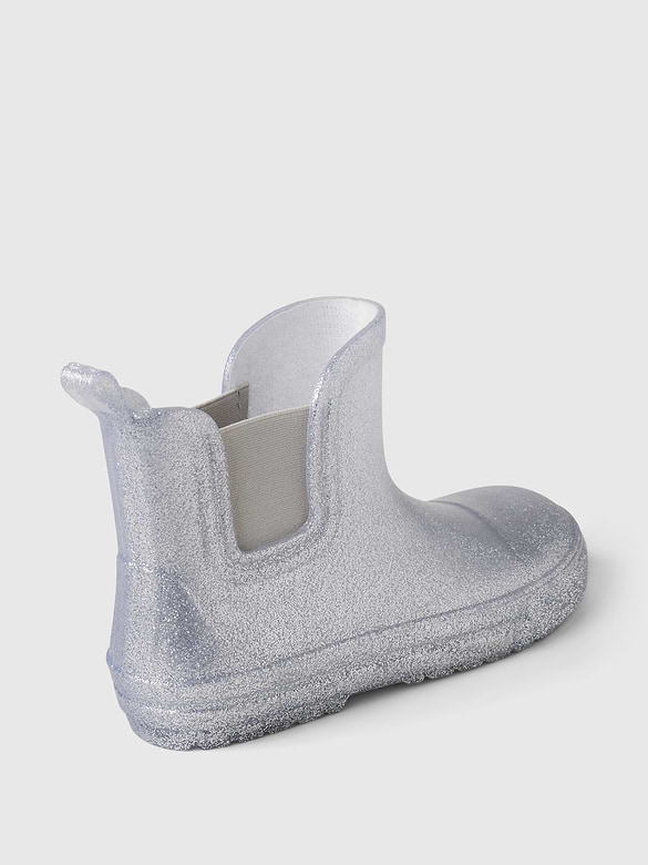 Kids Glitter Rain Boots