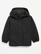 Image number 1 showing, Water-Resistant Unisex Hooded Jacket for Toddler