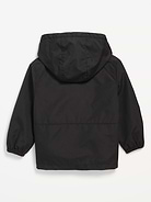 Image number 2 showing, Water-Resistant Unisex Hooded Jacket for Toddler