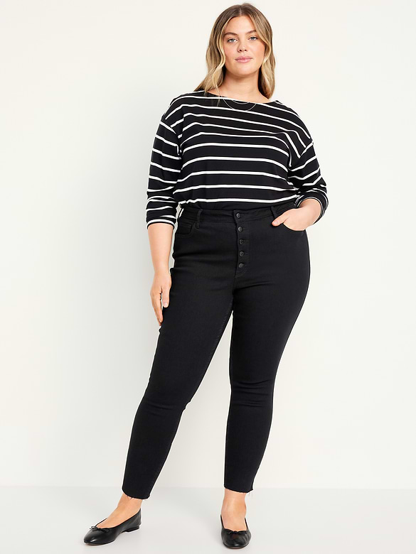 Extra High-Waisted Rockstar 360° Stretch Super-Skinny Jeans