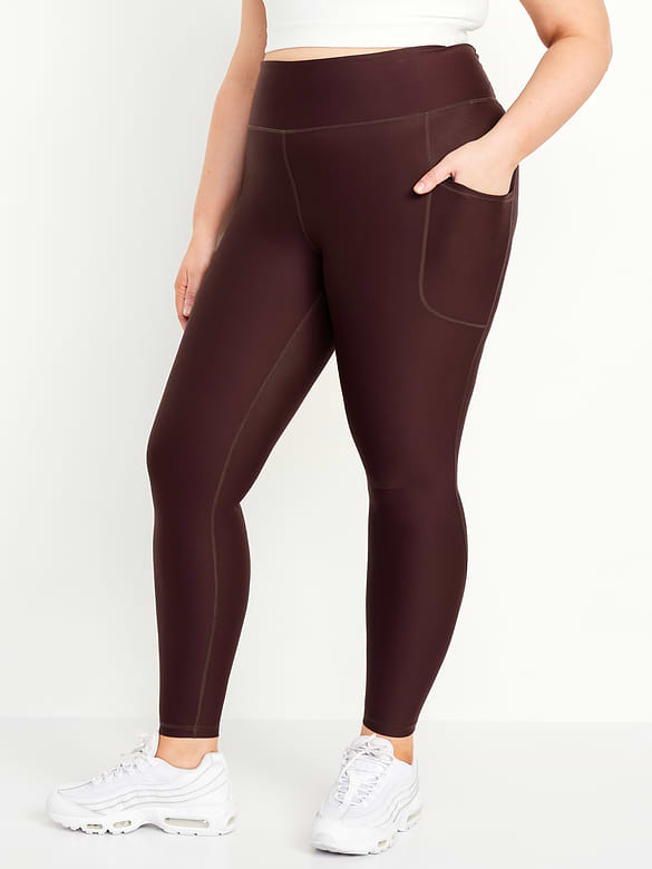 High-Waisted PowerSoft Full-Length Pocket Leggings