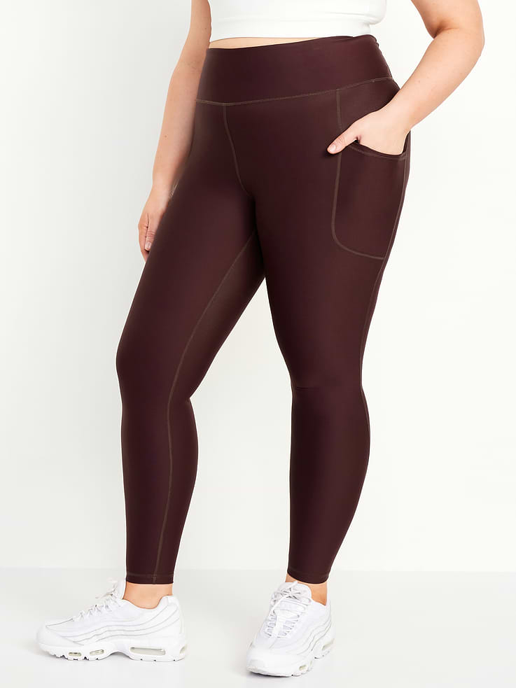 Image number 7 showing, High-Waisted PowerSoft Full-Length Pocket Leggings