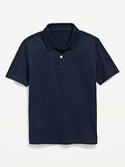 Image number 2 showing, School Uniform Jersey Polo Shirt for Boys