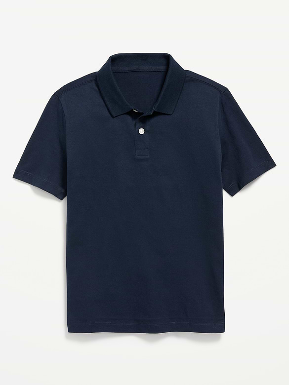 Polo d’uniforme scolaire en jersey pour Garçon