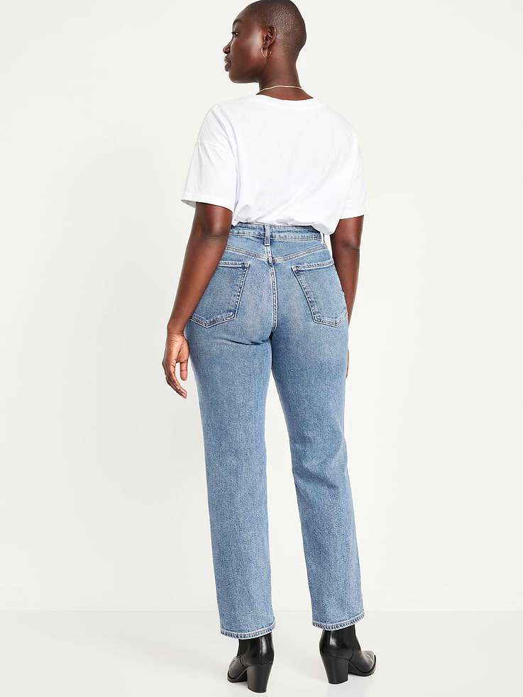 Image number 6 showing, High-Waisted OG Loose Ripped Jeans