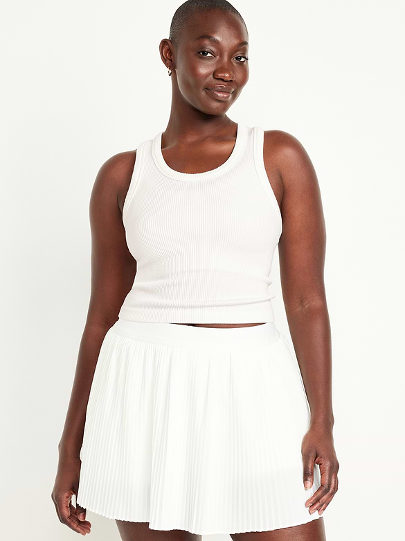 Exhale Seamless Fitted Rib Tank