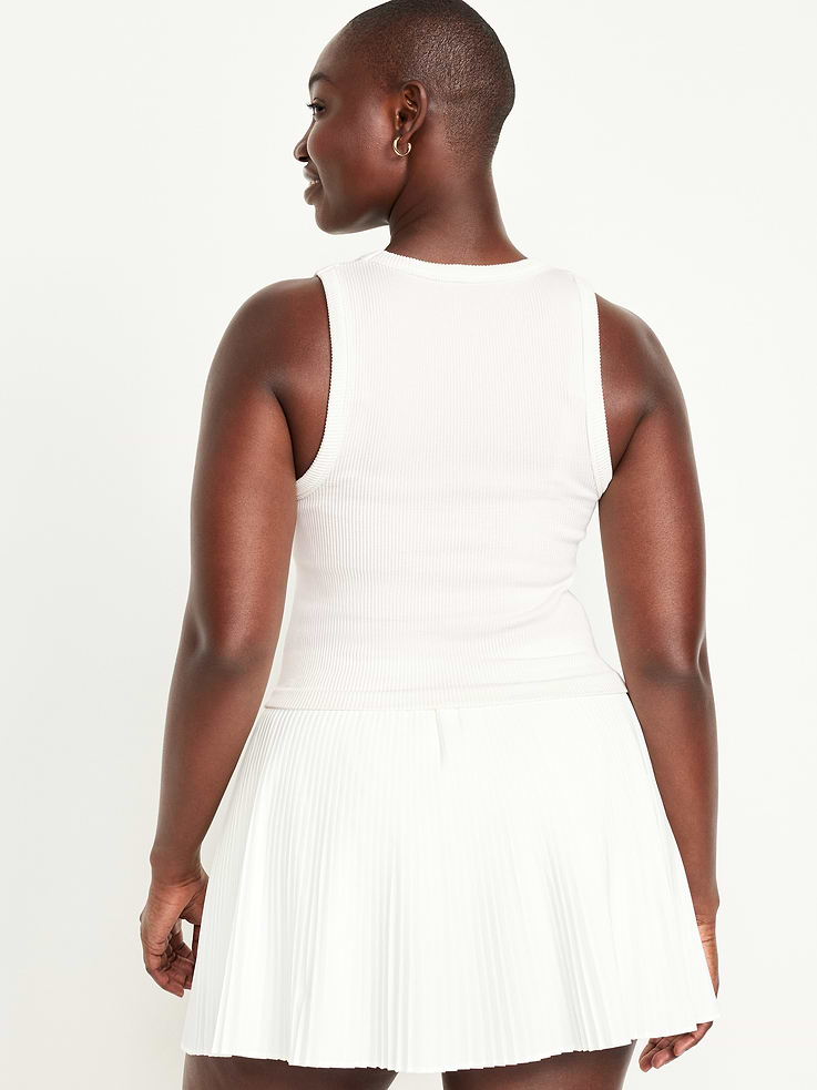L'image numéro 6 présente Camisole côtelée ajustée Zénitude sans coutures