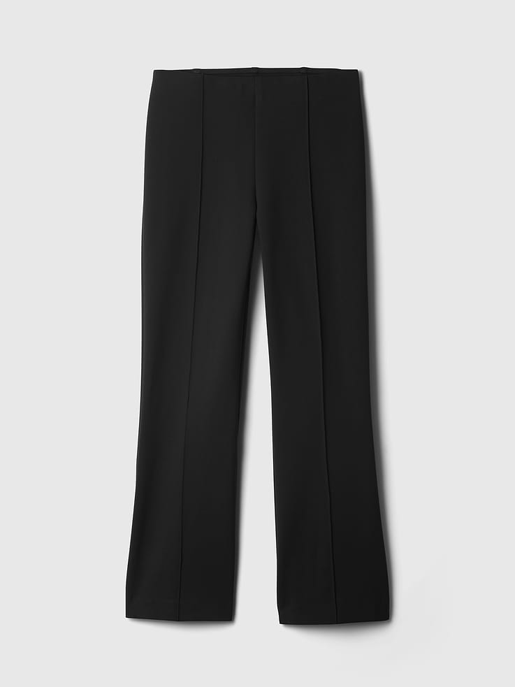 Image number 7 showing, High Rise Double Knit Crop Kick Pants