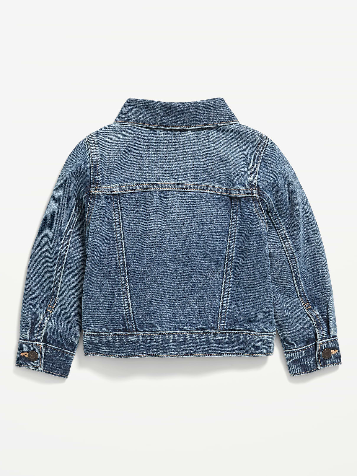 L'image numéro 2 présente Veste de camionneur en denim unisexe pour Tout-petit