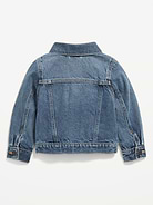L'image numéro 2 présente Veste de camionneur en denim unisexe pour Tout-petit
