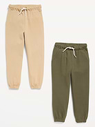 Image number 2 showing, Functional Drawstring Jogger Sweatpants 2-Pack for Toddler Boys