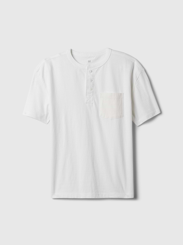 Kids VintageSoft Henley T-Shirt