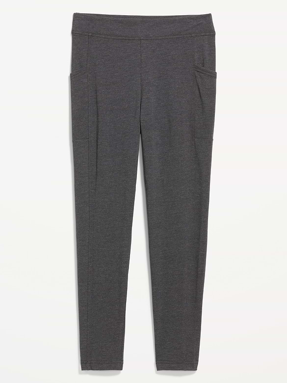 High-Waisted Fashion Layering 7/8 Legging