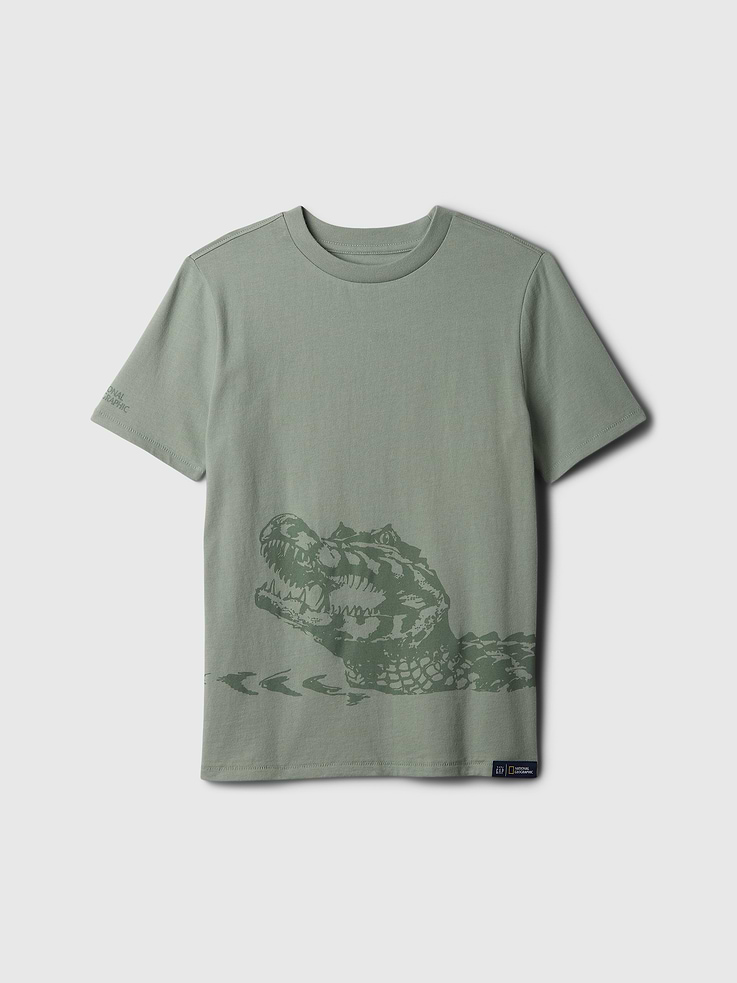 Image number 1 showing, Kids National Geographic Graphic T-Shirt