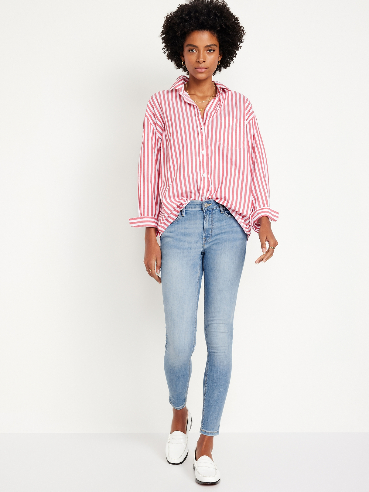 Mid-Rise Rockstar Super-Skinny Jeans | Old Navy