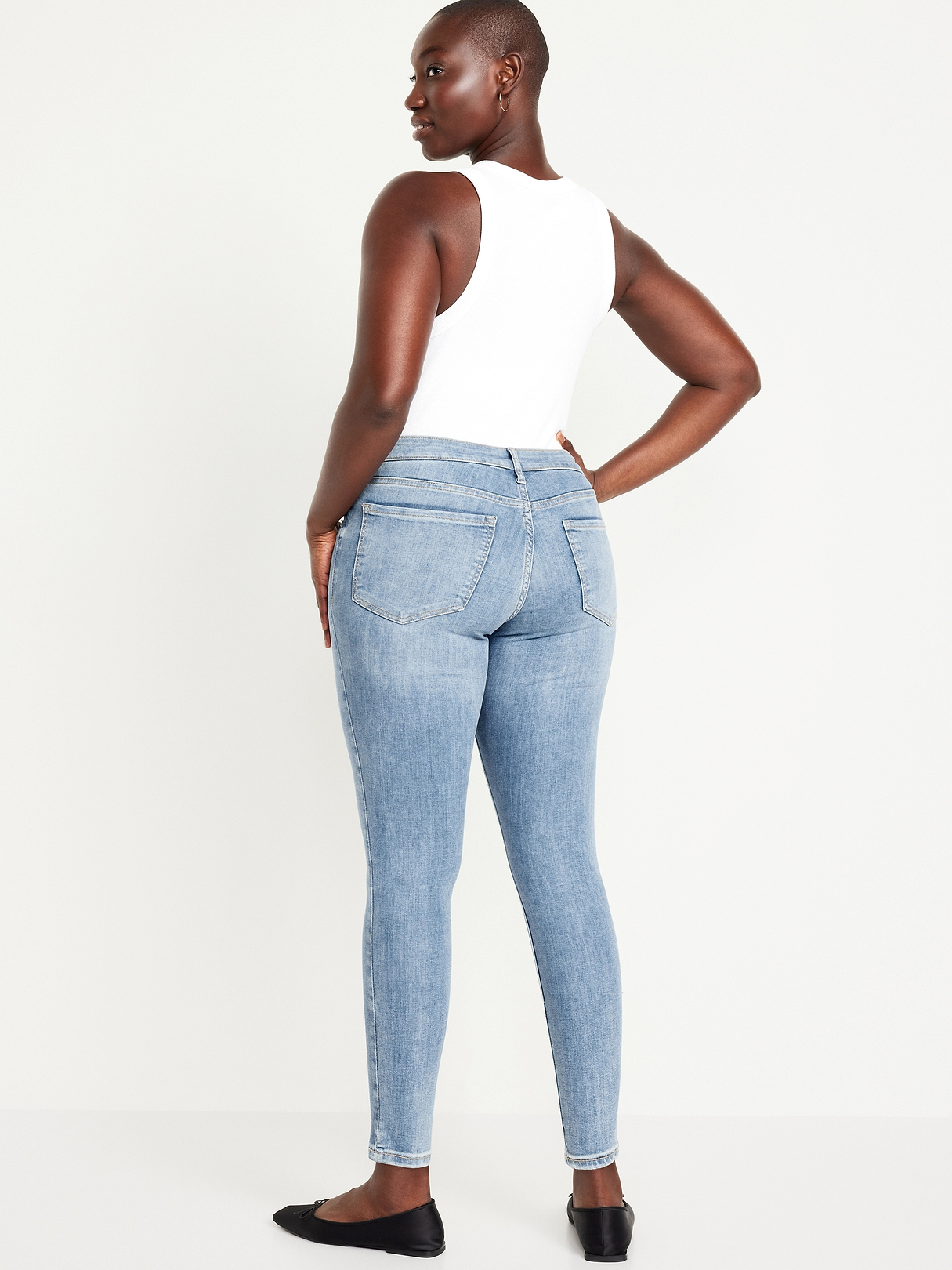 Mid-Rise Rockstar Super-Skinny Jeans | Old Navy