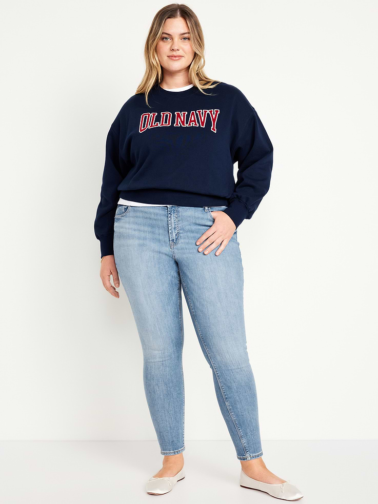 Image number 8 showing, Mid-Rise Rockstar Super-Skinny Jeans