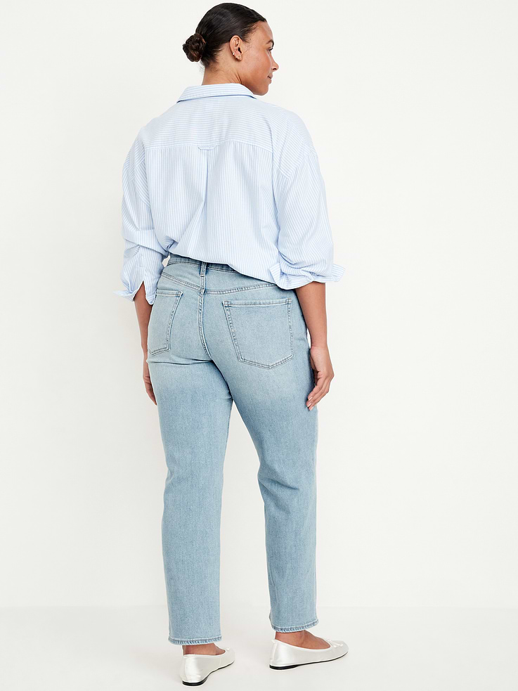 Image number 7 showing, High-Waisted Wow Loose Jeans