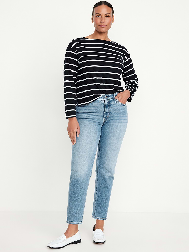 L'image numéro 5 présente Jean OG droit à taille haute longueur cheville