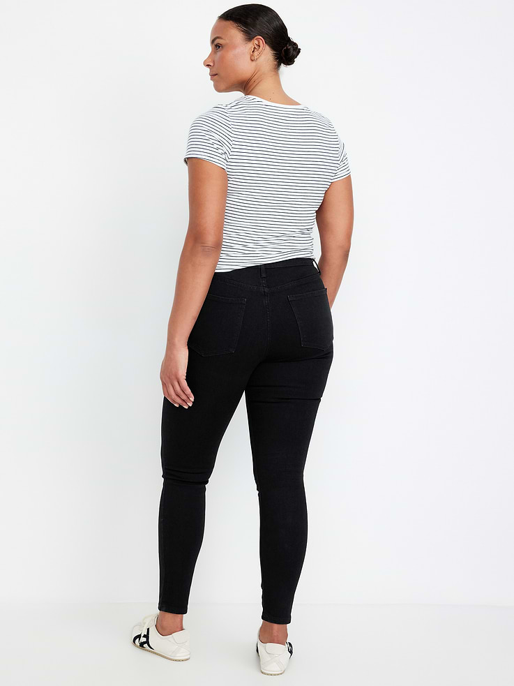 Image number 6 showing, High-Waisted Wow Super-Skinny Jeans