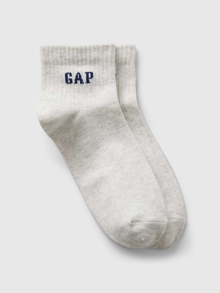 Image number 1 showing, Gap Logo Quarter Crew Socks