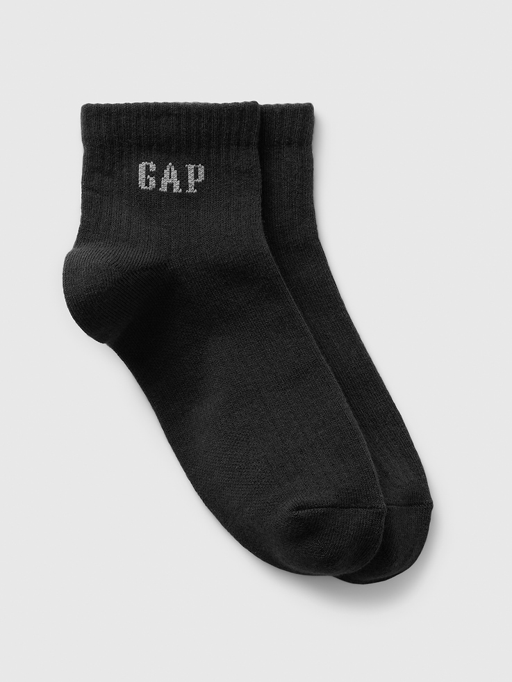 Image number 1 showing, Gap Logo Quarter Crew Socks