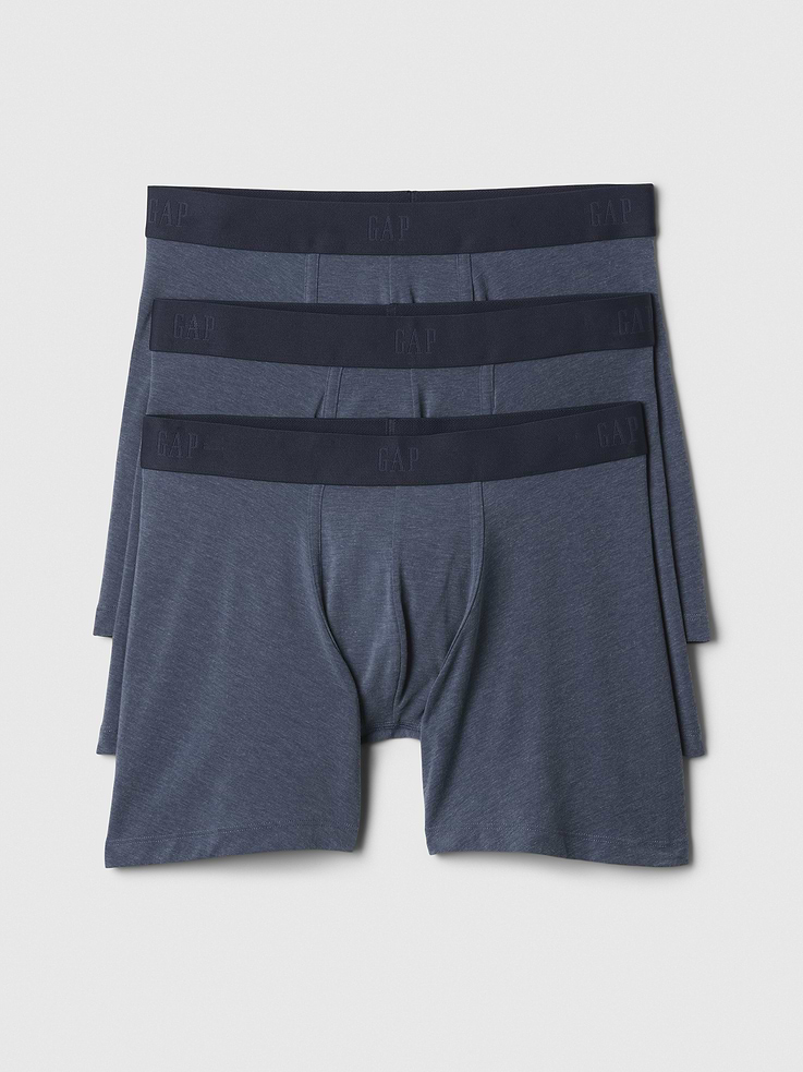 Image number 1 showing, 5" Breathe Boxer Briefs (3-Pack)
