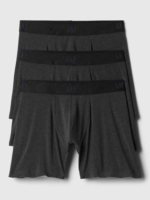 5" Breathe Boxer Briefs (3-Pack)