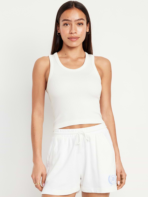 Exhale Seamless Fitted Rib Tank