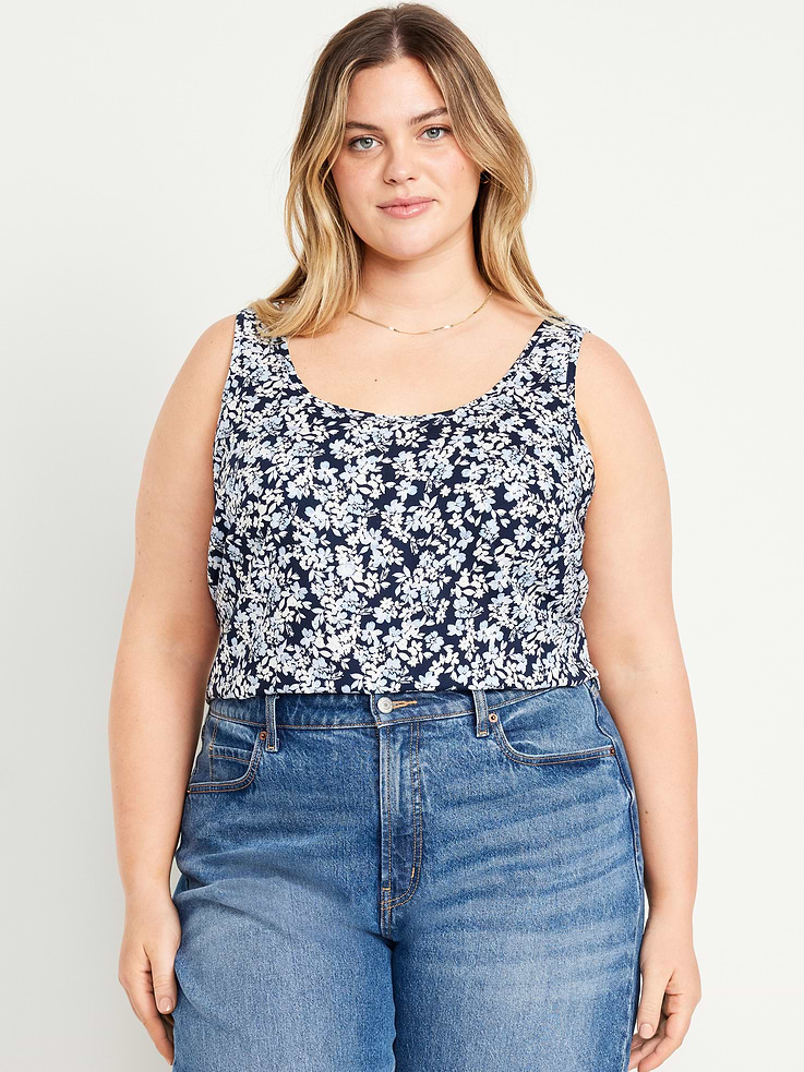 Image 7 de 8, Camisole en tissu souple sans manches