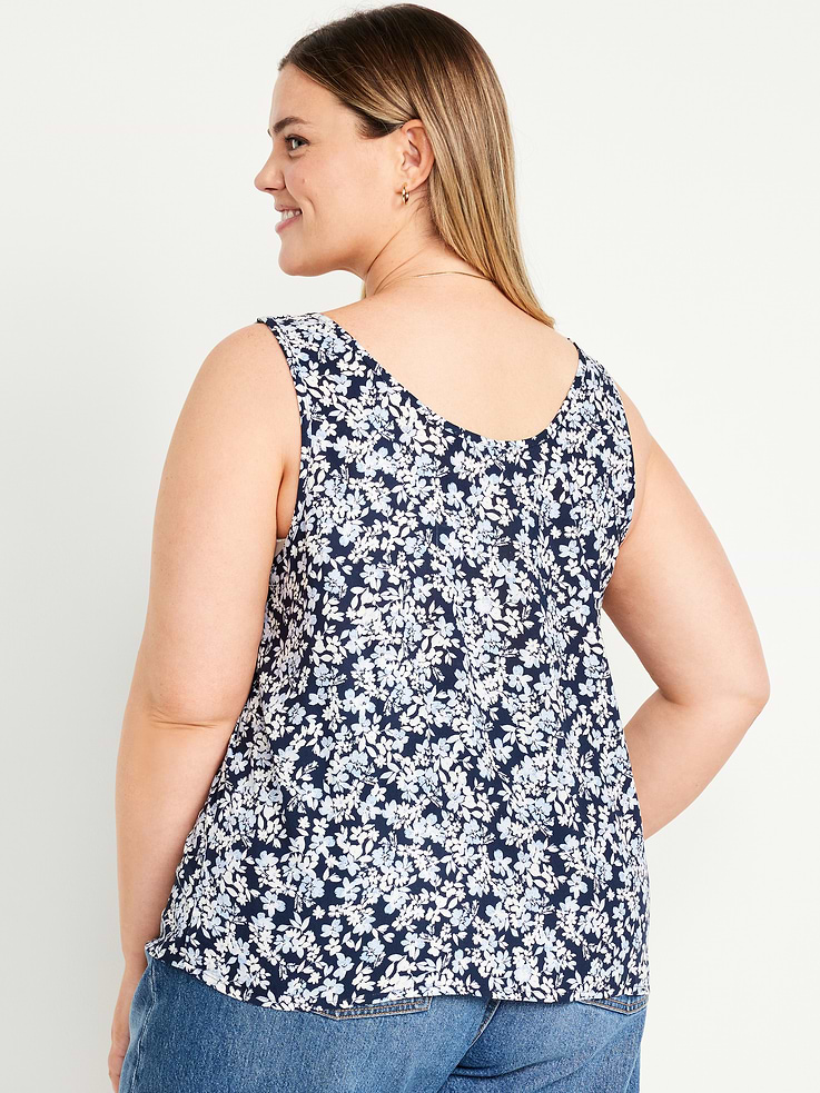 Image 8 de 8, Camisole en tissu souple sans manches